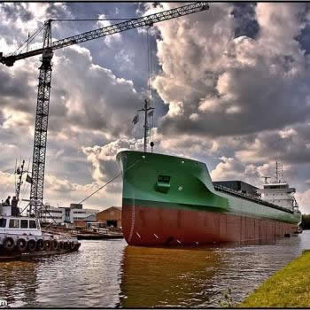 Arklow Beacon underway to Delfzijl